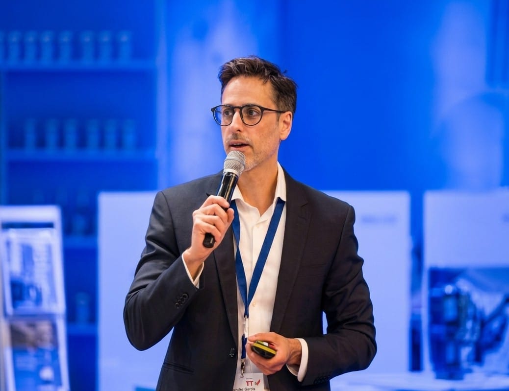 Alejandro Garcia speaking